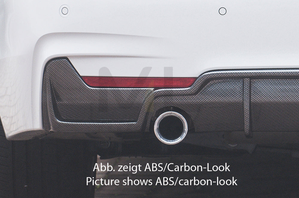 Rieger 00053478 BMW 4 Series F32 F33 F36 Rear Diffuser 3 | ML Performance EU Car Parts