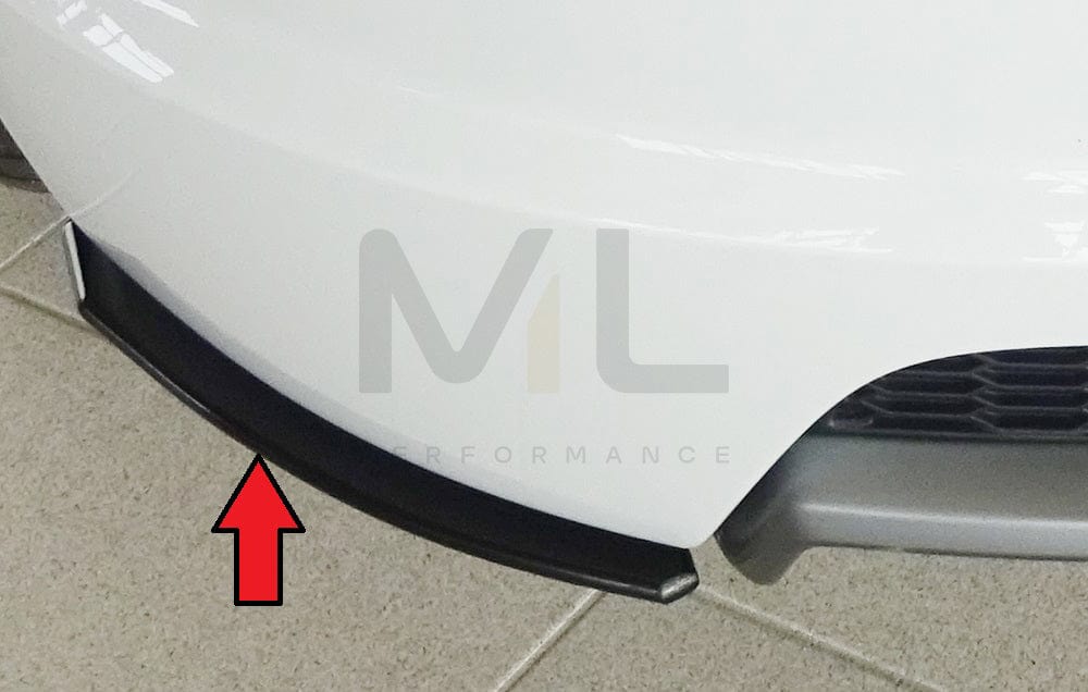 Rieger 00055177 Audi 8J-FV 8S Rear Side Splitter (TT & TTS) 1 | ML Performance EU Car Parts