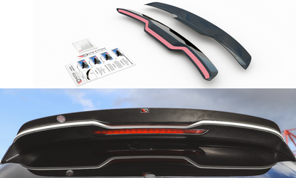 Maxton Design AU-RS3-8V-CAP2T Spoiler Cap V.2 Audi RS3 8V / 8V FL Sportback | ML Performance UK Car Parts