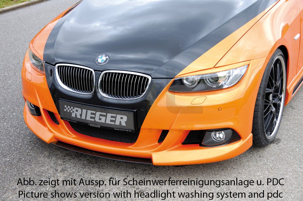 Rieger 00053433 BMW 3 Series E92 E93 Front Bumper 1 | ML Performance EU Car Parts