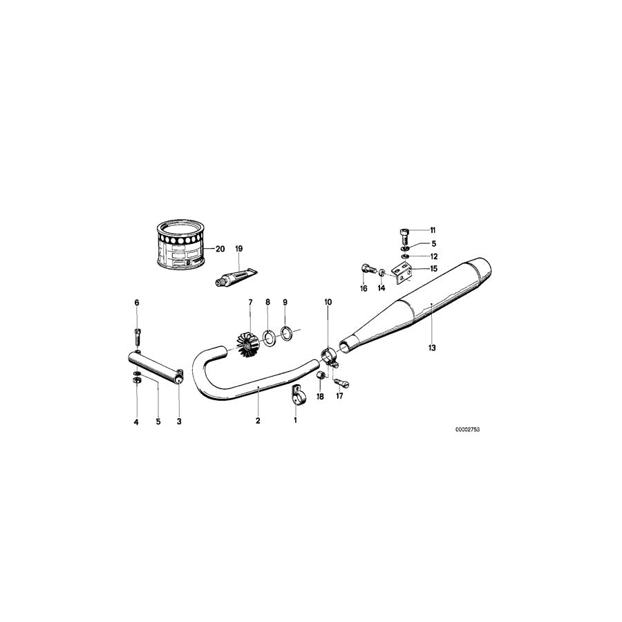 Genuine BMW 18211234448 Compression Ring | ML Performance EU