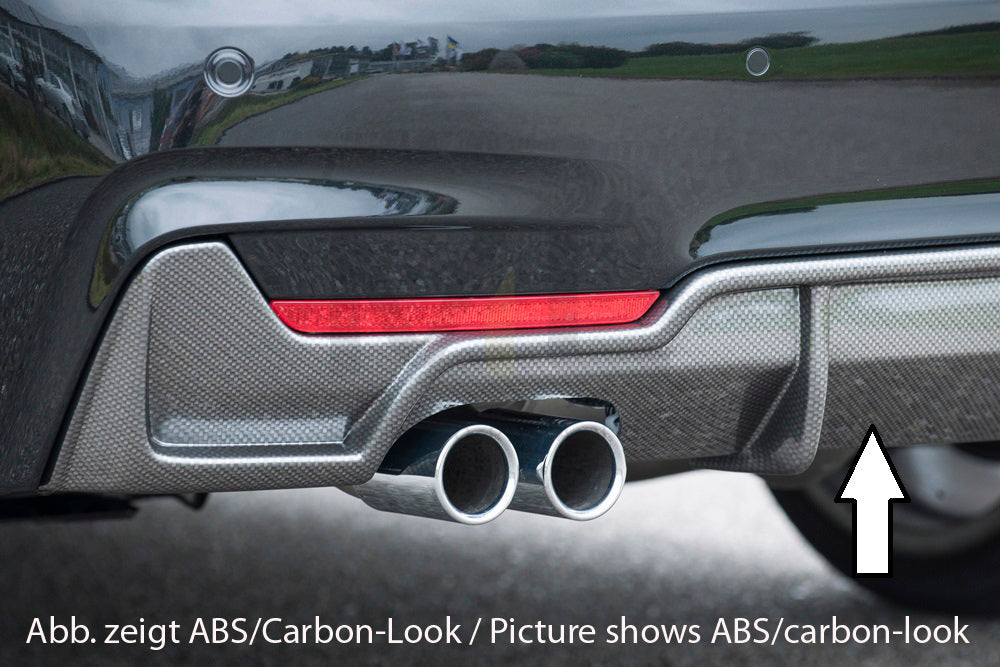 Rieger 00053477 BMW 4 Series F32 F33 F36 Rear Diffuser 1 | ML Performance EU Car Parts