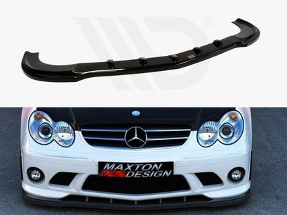 Maxton Design ME-CLK-209-AMG204-FD1T Front Splitter Mercedes CLK W209 | ML Performance UK Car Parts