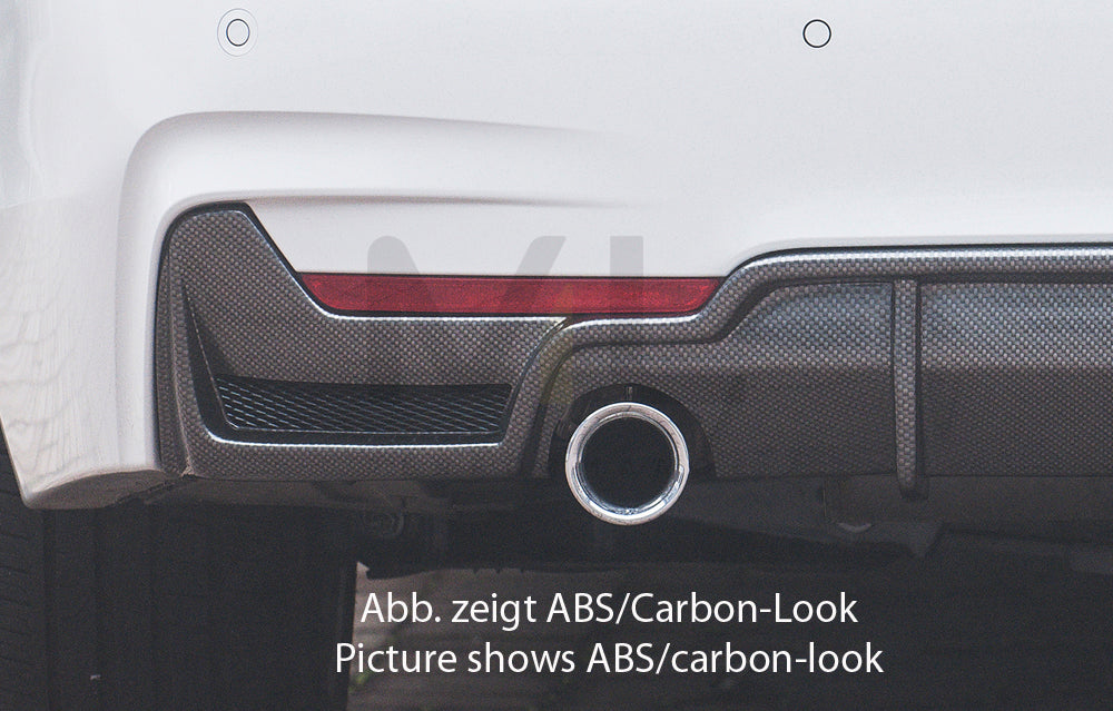 Rieger 00088072 BMW 4 Series F32 F33 F36 Rear Diffuser 4 | ML Performance EU Car Parts