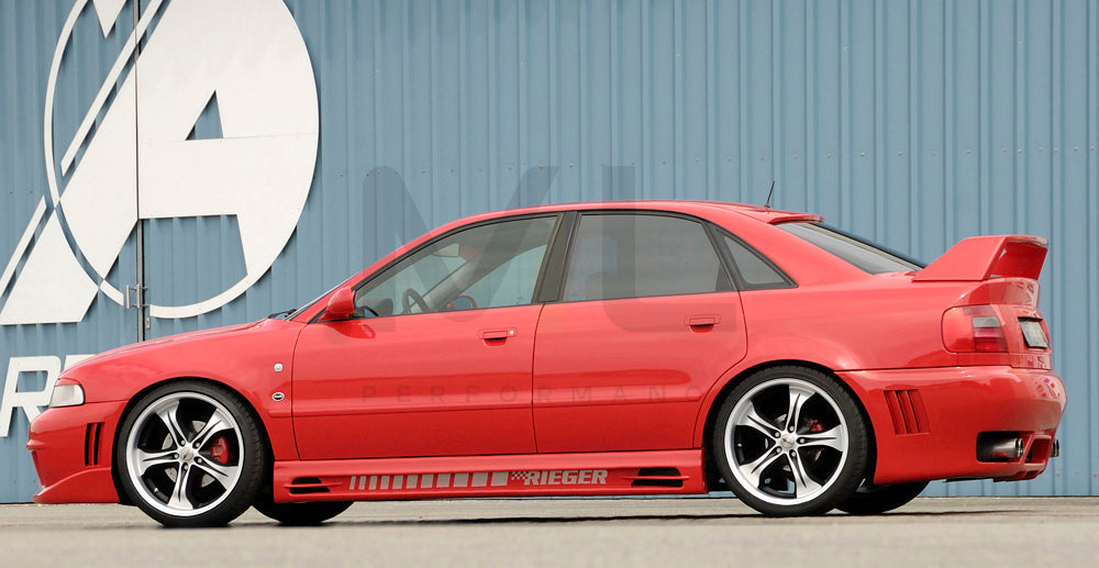 Rieger 00055049 Audi B5 A4 Rear Bumper 3 | ML Performance EU Car Parts