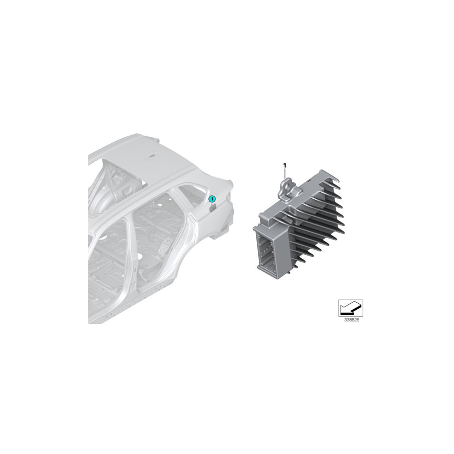 Genuine BMW 65128799259 F55 F56 Control Unit With Active Sound Design (Inc. JCW, Cooper S ALL4 & JCW ALL4) | ML Performance EU