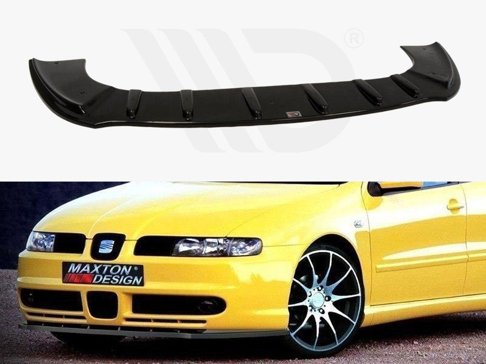 Maxton Design SE-LE-1-SPORT-FD1T Front Splitter Seat Leon Fits | ML Performance UK Car Parts