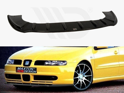 Maxton Design SE-LE-1-SPORT-FD1T Front Splitter Seat Leon Fits | ML Performance UK Car Parts
