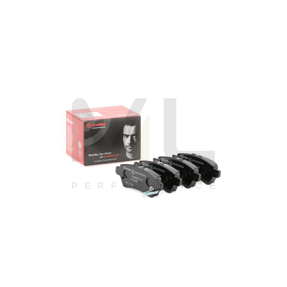 Brembo P 56 060 Brake Pad Set With Acoustic Wear Warning | ML Performance Car Parts
