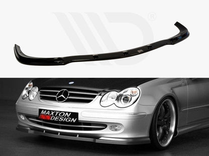 Maxton Design ME-CLK-209-FD1T Front Splitter Mercedes CLK W209 | ML Performance UK Car Parts