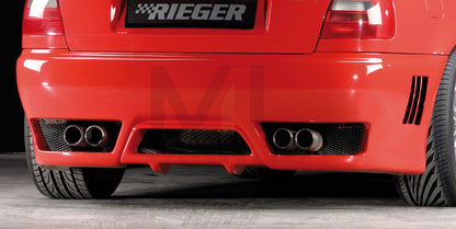 Rieger 00055058 Audi B5 A4 Rear Bumper 1 | ML Performance EU Car Parts