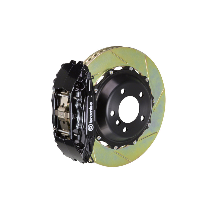 Brembo 1B2.8031A Cadillac Chevrolet GMC Front GT 4-Pistons Slotted 2-piece Big Brake Kit 355x32mm (Inc. Escalade, Avalanche, Sierra, Yukon)