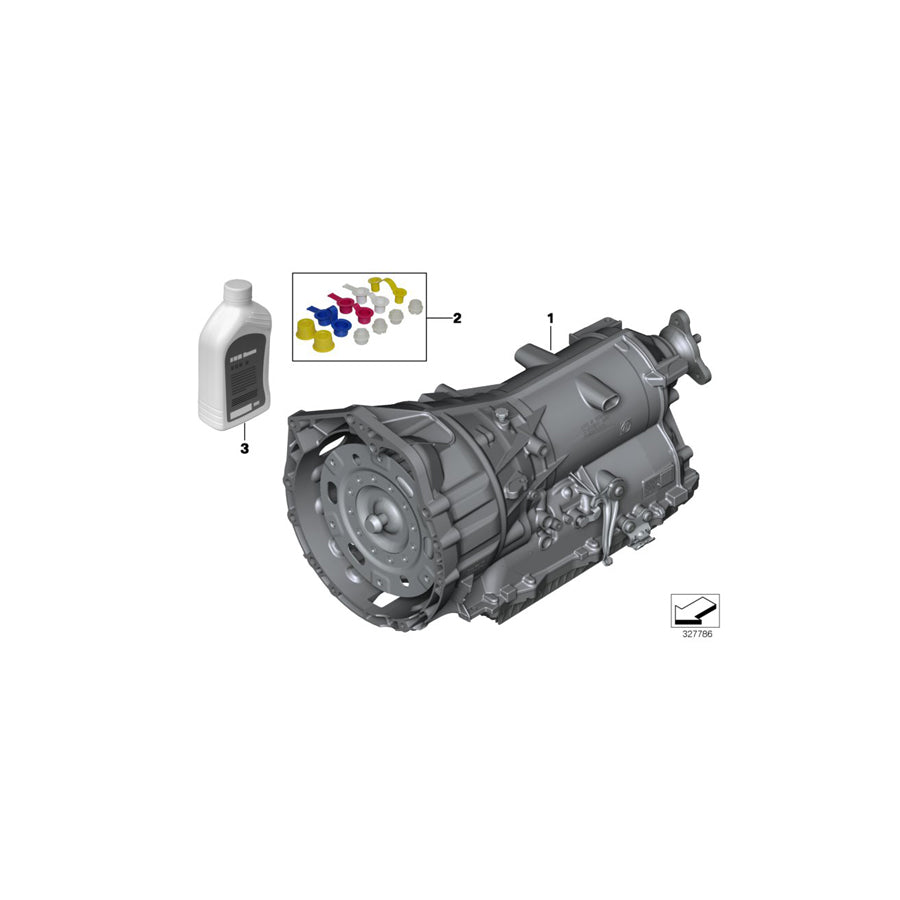 Genuine BMW 24008601193 F15 F10 F36 Exch. Automatic Transmission Eh GA8HP45Z (Inc. 435i, 535i & X5 35i) | ML Performance EU