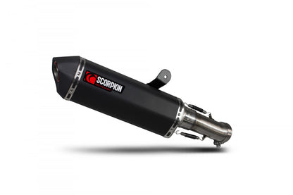 Scorpion RBM79BCER BMW Serket Parallel Slip-On - Black Ceramic Coated Sleeve (R1200 R / R1200 RS) | ML Performance EU EU