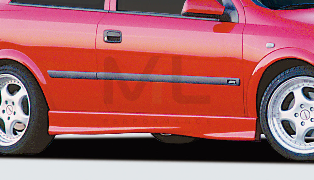 Rieger 00051107 Opel Astra G Side Skirt 1 | ML Performance EU Car Parts