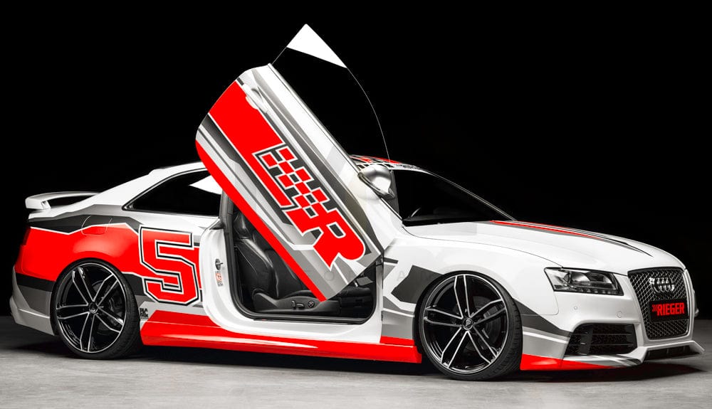 Rieger 00055433 Audi B8 B81 Front Bumper (A5 & S5) 9 | ML Performance EU Car Parts