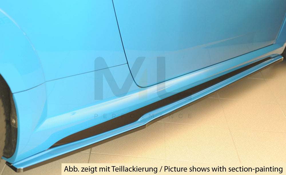 Rieger 00055187 Audi 8J-FV 8S Side Skirt Splitter (TT, TTS & TTRS) 5 | ML Performance EU Car Parts