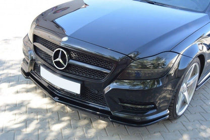 Maxton Design Mercedes Benz CLS-Class C218 AMG-Line Front Splitter