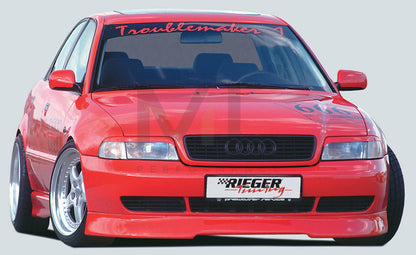 Rieger 00055010 Audi B5 A4 Front Splitter 4 | ML Performance EU Car Parts