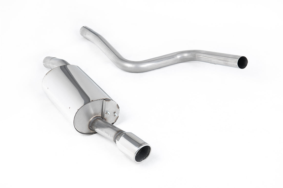 MillTek SSXFD018 Ford Fiesta Non-Resonated Cat-Back Exhaust