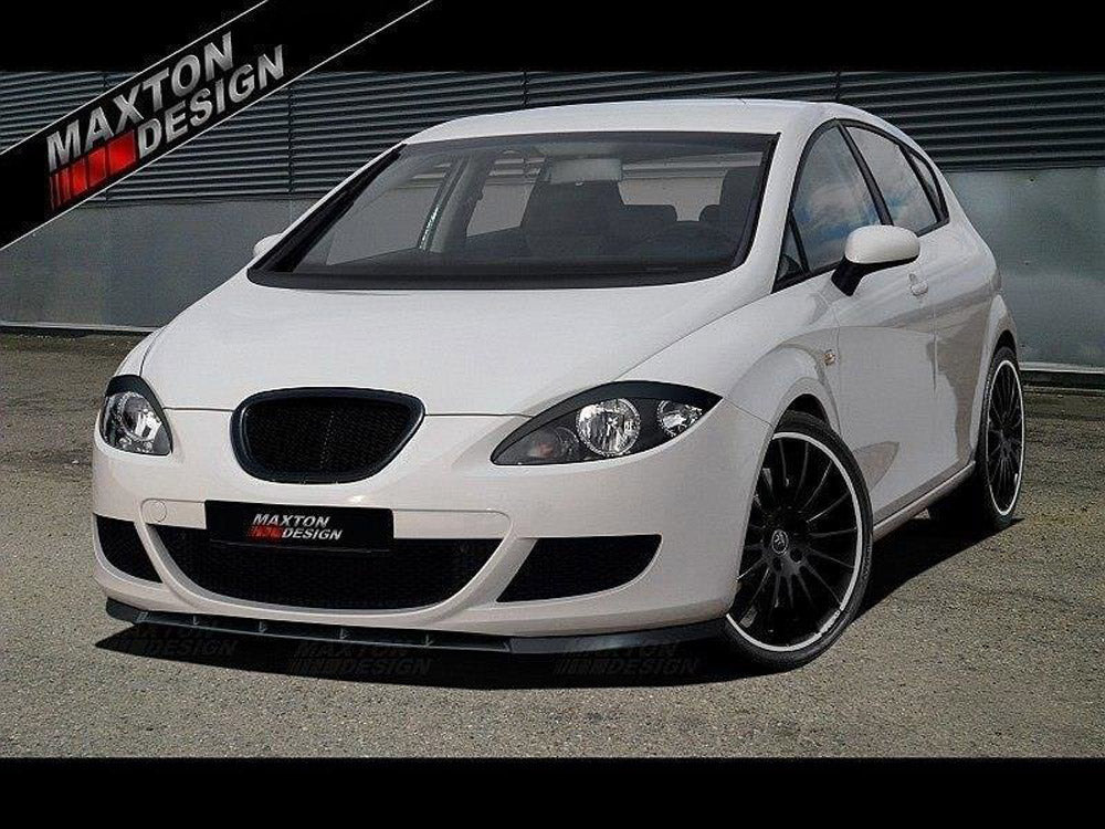 Maxton Design SE-LE-2-FD1T Front Splitter Seat Leon Fits | ML Performance UK Car Parts