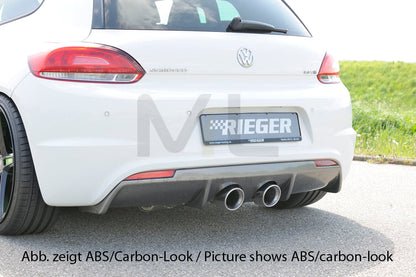 Rieger 00088084 VW 13 Mk3 Scirocco Rear Diffuser 1 | ML Performance EU Car Parts