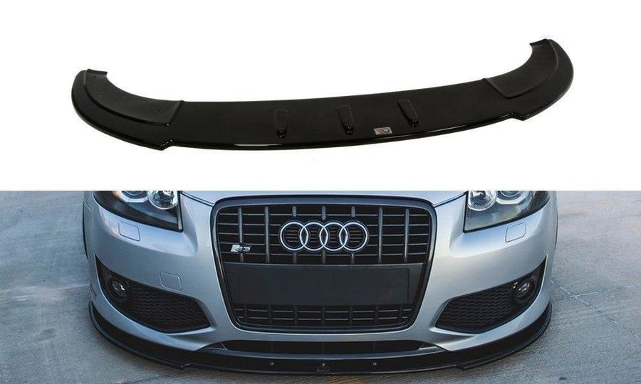 Maxton Design AU-S3-2-FD1T Front Splitter Audi S3 8P | ML Performance UK Car Parts