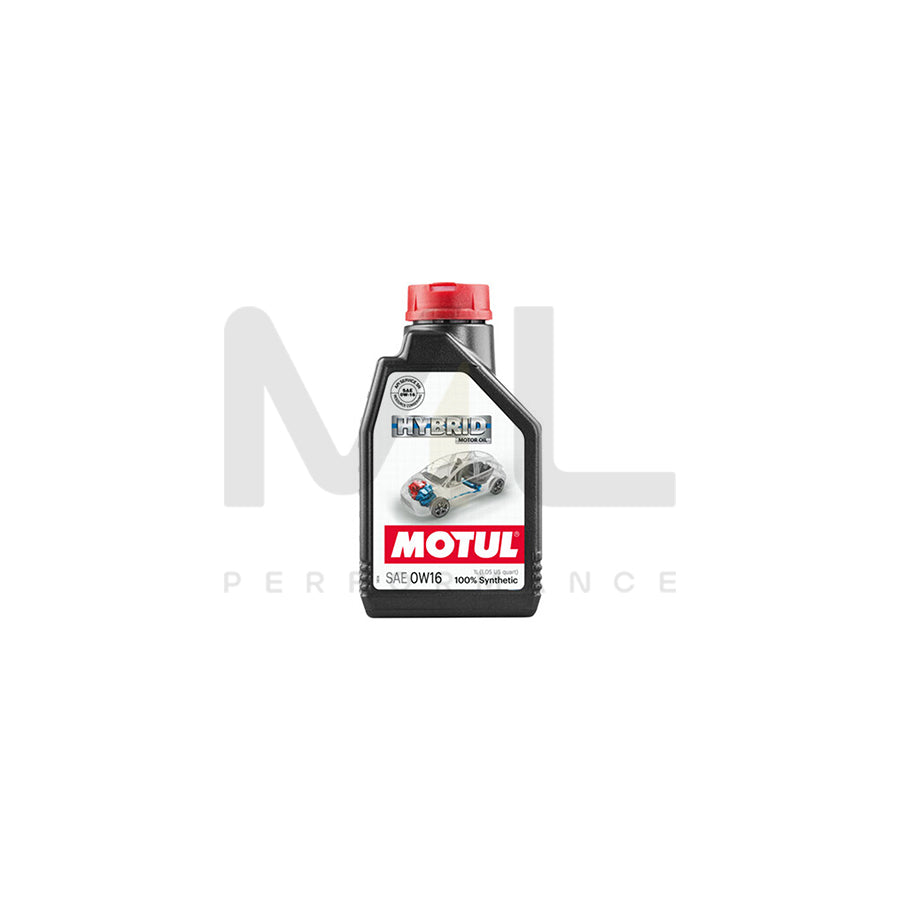 Motul Hybrid 0w-16 Fully Synthetic Car Engine Oil 1l | Engine Oil | ML Car Parts UK | ML Performance