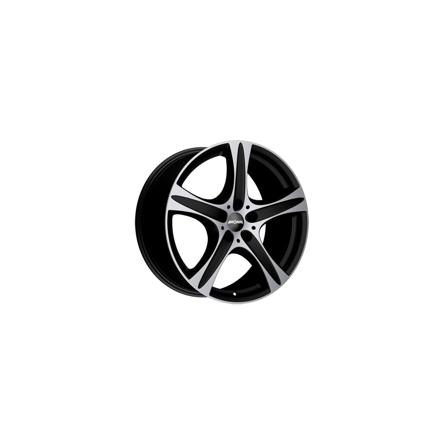 Ronal R55 SUV 8.5x18 ET55 55R8855.151/332 Matt Black Front Diamond Cut Wheel | ML Performance EU Car Parts