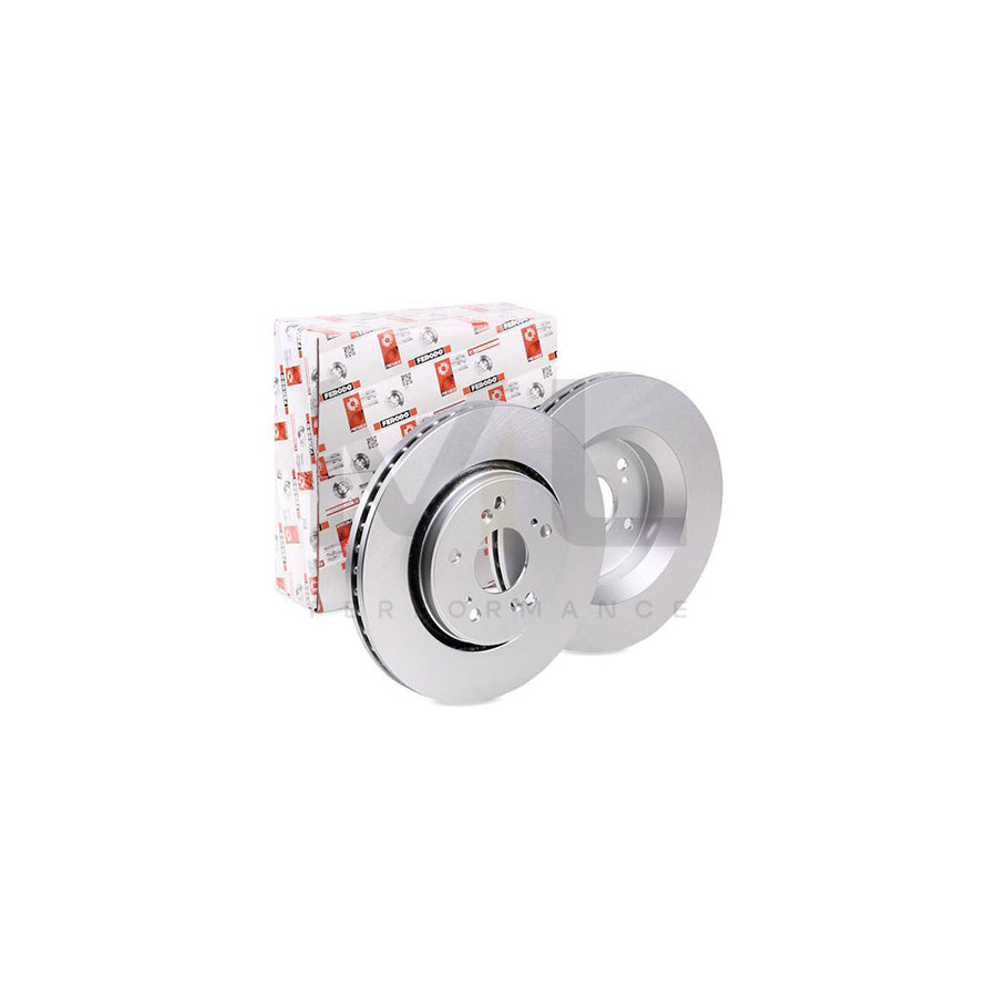 FERODO PREMIER Coat+ disc DDF1820C Brake Disc for HONDA CR-V Vented, Coated, without bolts/screws | ML Performance Car Parts