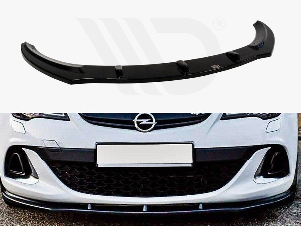 Maxton Design OP-AS-4-OPC-FD1T Front Splitter Opel Astra V.1 | ML Performance UK Car Parts