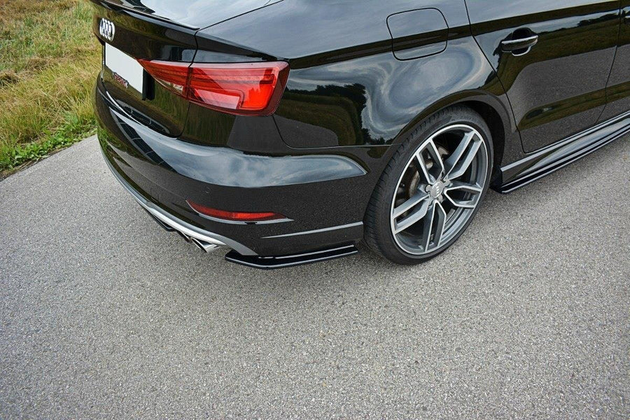 [TO BE DELETED] Maxton Design Audi S3 / A3 S-Line 8V FL Sedan Rear Side Splitters