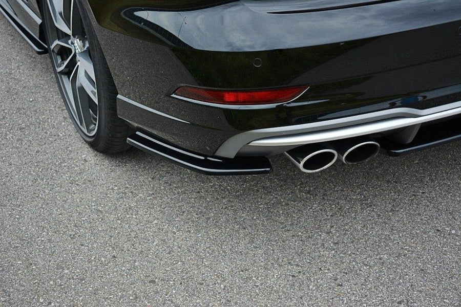 [TO BE DELETED] Maxton Design Audi S3 / A3 S-Line 8V FL Sedan Rear Side Splitters