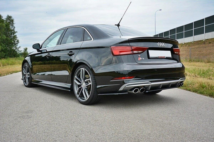 [TO BE DELETED] Maxton Design Audi S3 / A3 S-Line 8V FL Sedan Rear Side Splitters