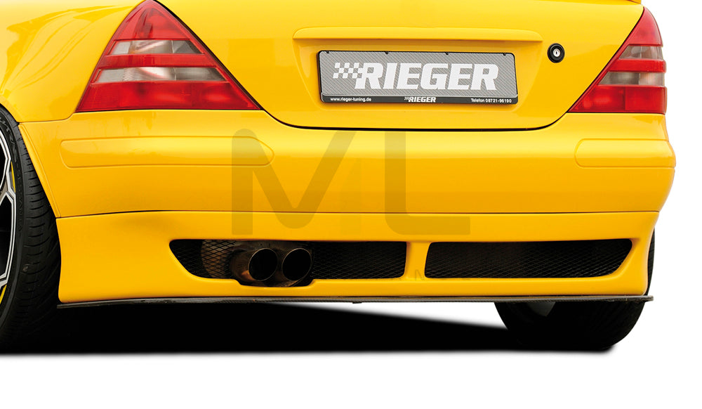 Rieger 00070030 Mercedes-Benz R170 SLK Rear Diffuser 1 | ML Performance EU Car Parts