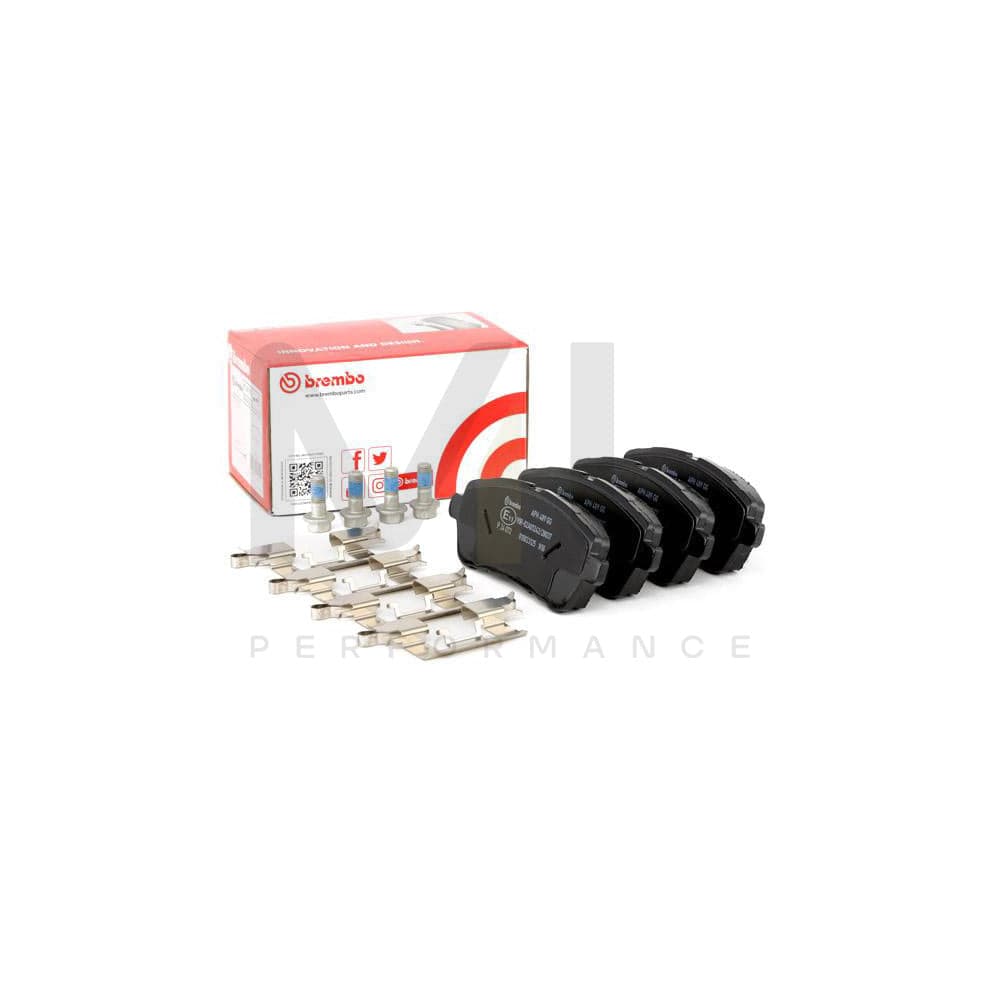 Brembo P 24 072 Brake Pad Set Excl. Wear Warning Contact | ML Performance Car Parts