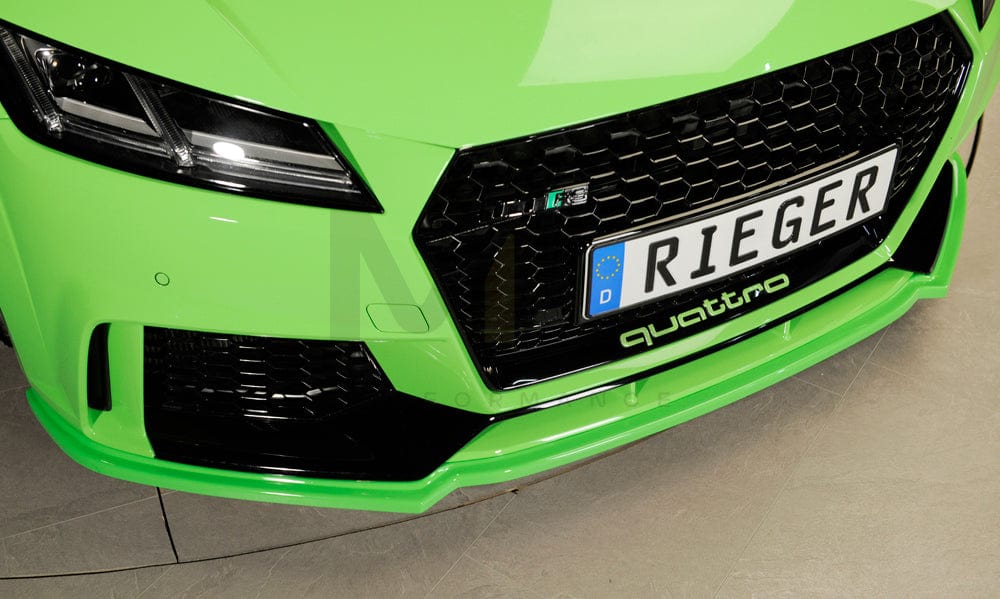 Rieger 00055176 Audi 8J 8J1-FV 8S TTRS Front Splitter 5 | ML Performance EU Car Parts