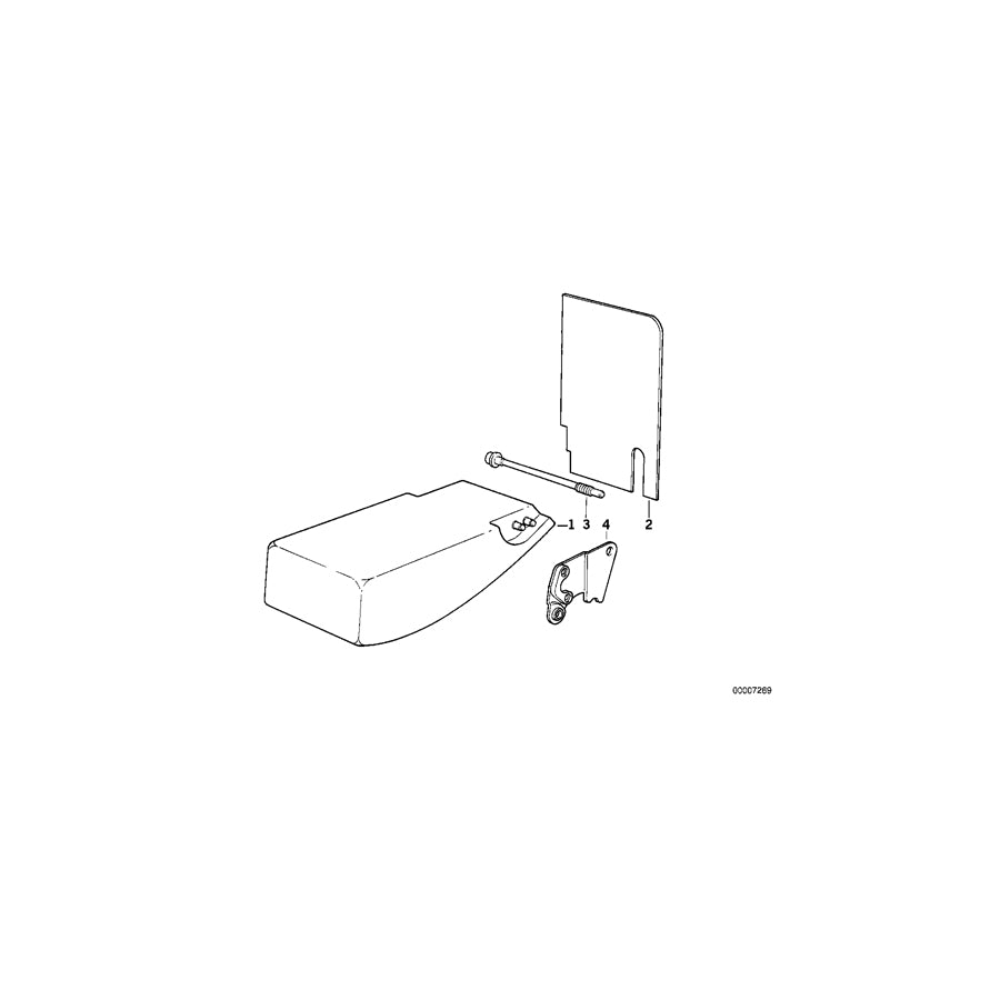 Genuine BMW 07119900868 E34 E26 E32 Countersunk Head Screw M8X20 (Inc. M5, 525i & 518g) | ML Performance EU Car Parts