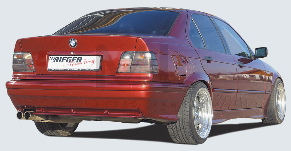 Rieger 00049031 BMW 3 Series E36 Rear Diffuser 2 | ML Performance EU Car Parts