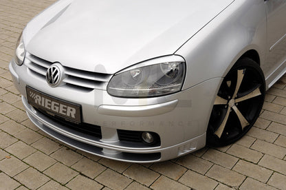 Rieger 00059300 VW Mk5 Golf Front Splitter 3 | ML Performance EU Car Parts