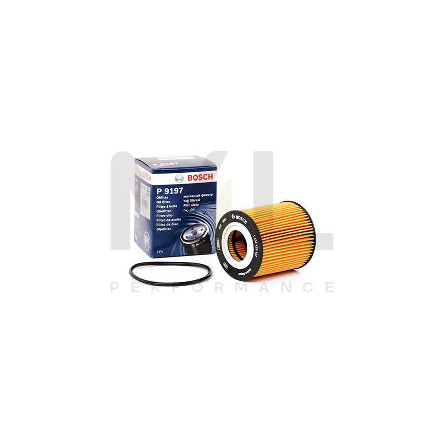 BOSCH Element Oil Filter 1457429197 [ P 9197 ] | ML Car Parts UK | ML Performance