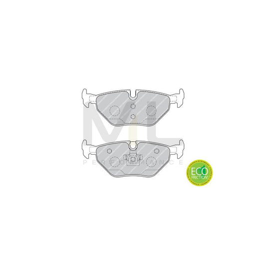 Ferodo Premier Fdb1380 Brake Pad Set For Renault Kangoo Not Prepared For Wear Indicator, With Accessories | ML Performance Car Parts