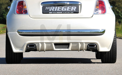 Rieger 00056069 Fiat 500 (312) Rear Diffuser 1 | ML Performance EU Car Parts