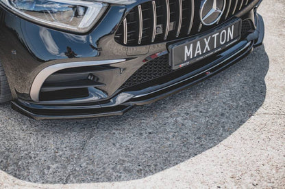 Maxton Design Mercedes Benz CLS-Class C257 AMG-Line Front Splitter V.1
