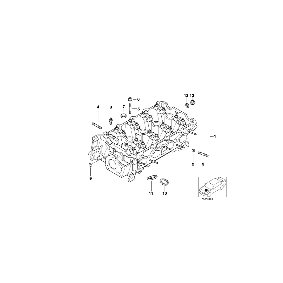 Genuine BMW 07119937271 E36 E36 Cover Lid D=20MM (Inc. 318i, Z3 1.9 & 318is) | ML Performance EU Car Parts