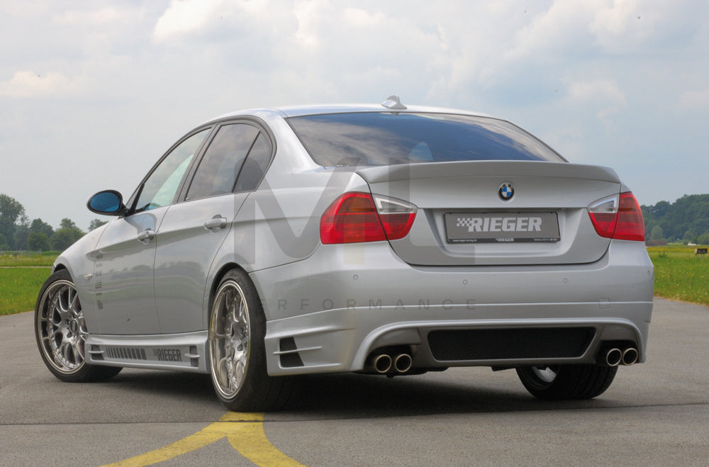 Rieger 00053404 BMW 3 Series E90 E91 Side Skirt 5 | ML Performance EU Car Parts