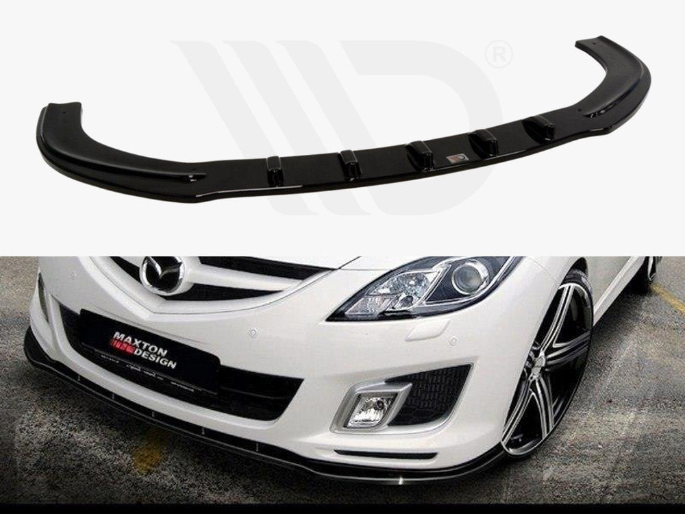 Maxton Design MA-6-2-FD1T Front Splitter Mazda 6 MK2 (for Dynamic Sport Version) (2008-2010) | ML Performance UK Car Parts