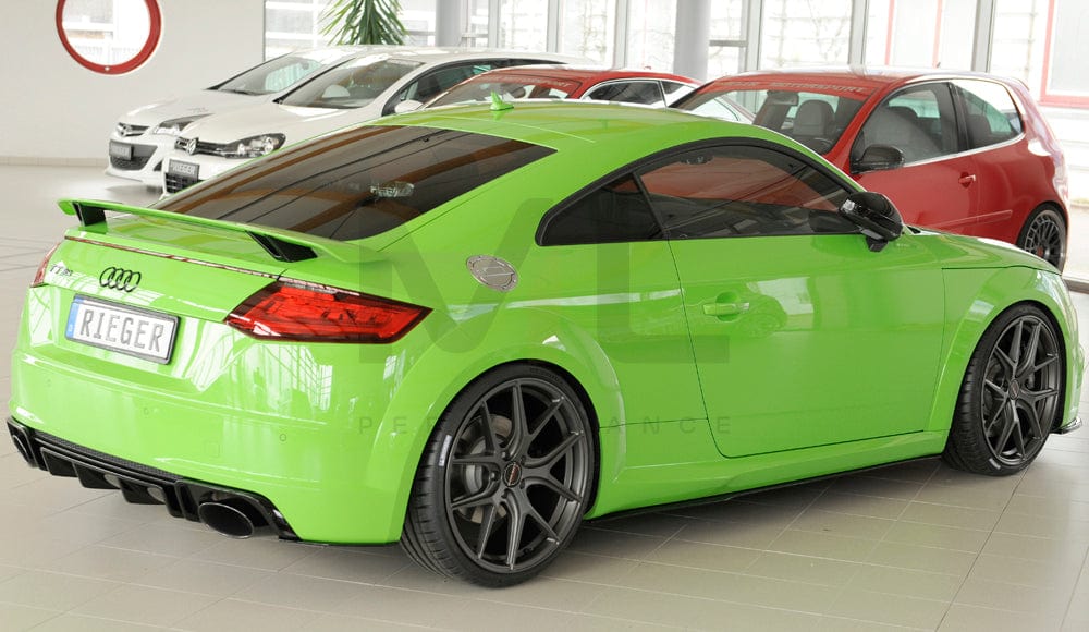 Rieger 00055174 Audi 8J 8J1-FV 8S TTRS Rear Side Splitter 10 | ML Performance EU Car Parts