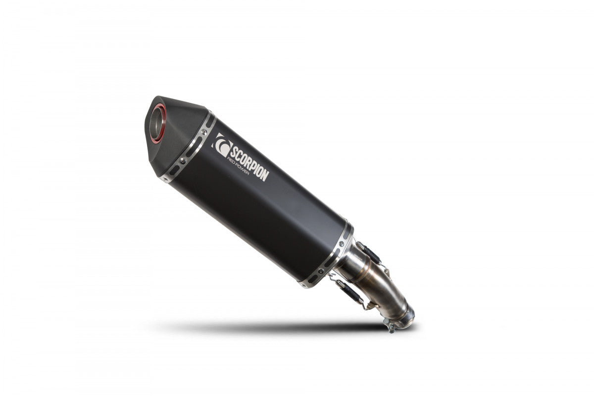 Scorpion RHA178BCER Honda X-ADV 750 Serket Parallel Slip-On - Black Ceramic Coated Sleeve | ML Performance EU EU