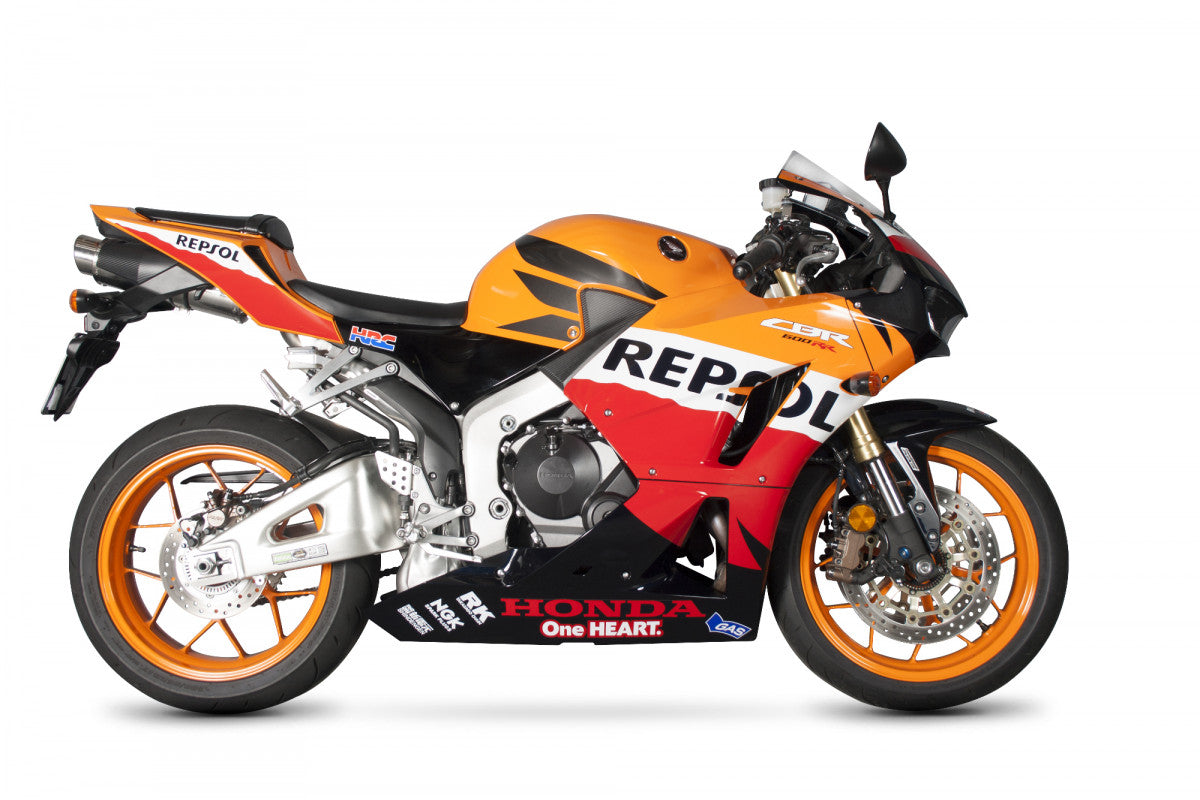 Scorpion HA158SEO Honda CBR600 RR Stealth Slip-On - Polished Stainless Steel Sleeve | ML Performance EU EU